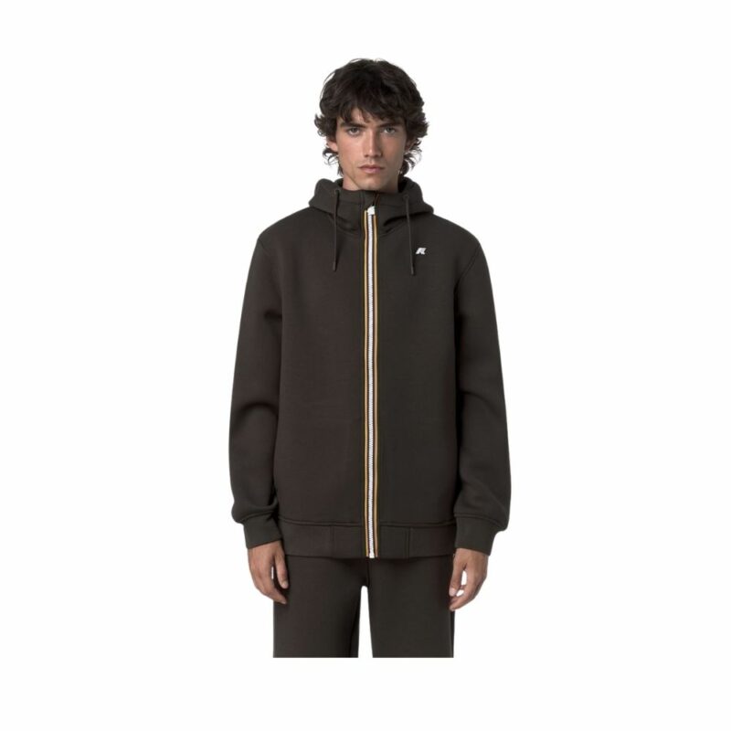 k-way sweat zippé a capuche rainer spacer brown chez sport aventure à Orange