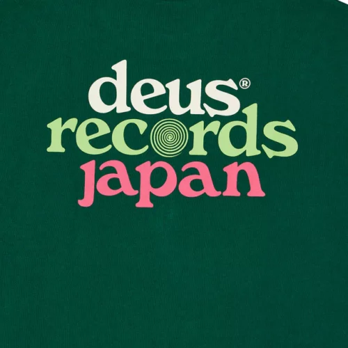 DEUS t-shirt Strata green