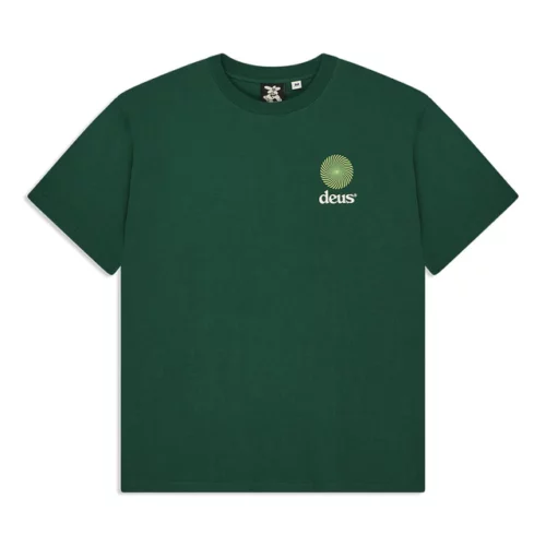 DEUS t-shirt Strata green