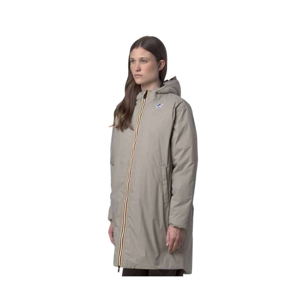 veste k-way eiffel orsetto doublé polaire beige green oak chez sport aventure à Orange