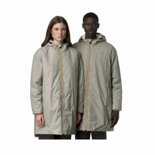 K-WAY Eiffel Orsetto green oak veste longue