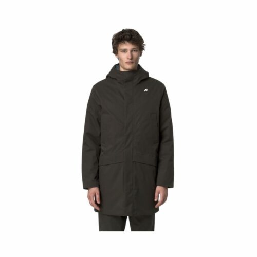 K-WAY JARNO black olive parka longue