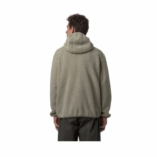 K-WAY Polaire Jack sherpa green réversible