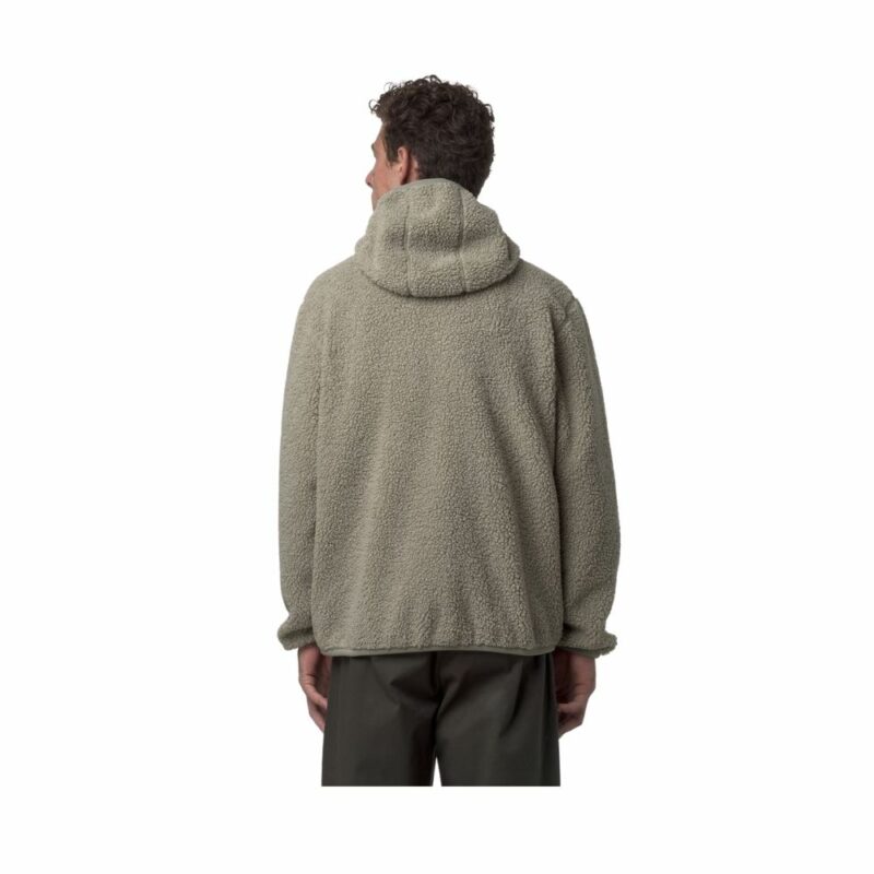 polaire k-way jack sherpa a capuche green réversible chez sport aventure à Orange