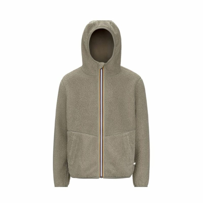 polaire k-way jack sherpa a capuche green réversible chez sport aventure à Orange