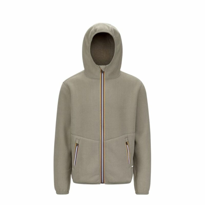 polaire k-way jack sherpa a capuche green réversible chez sport aventure à Orange
