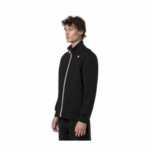 K-WAY Sweat zippé Finn spacer black