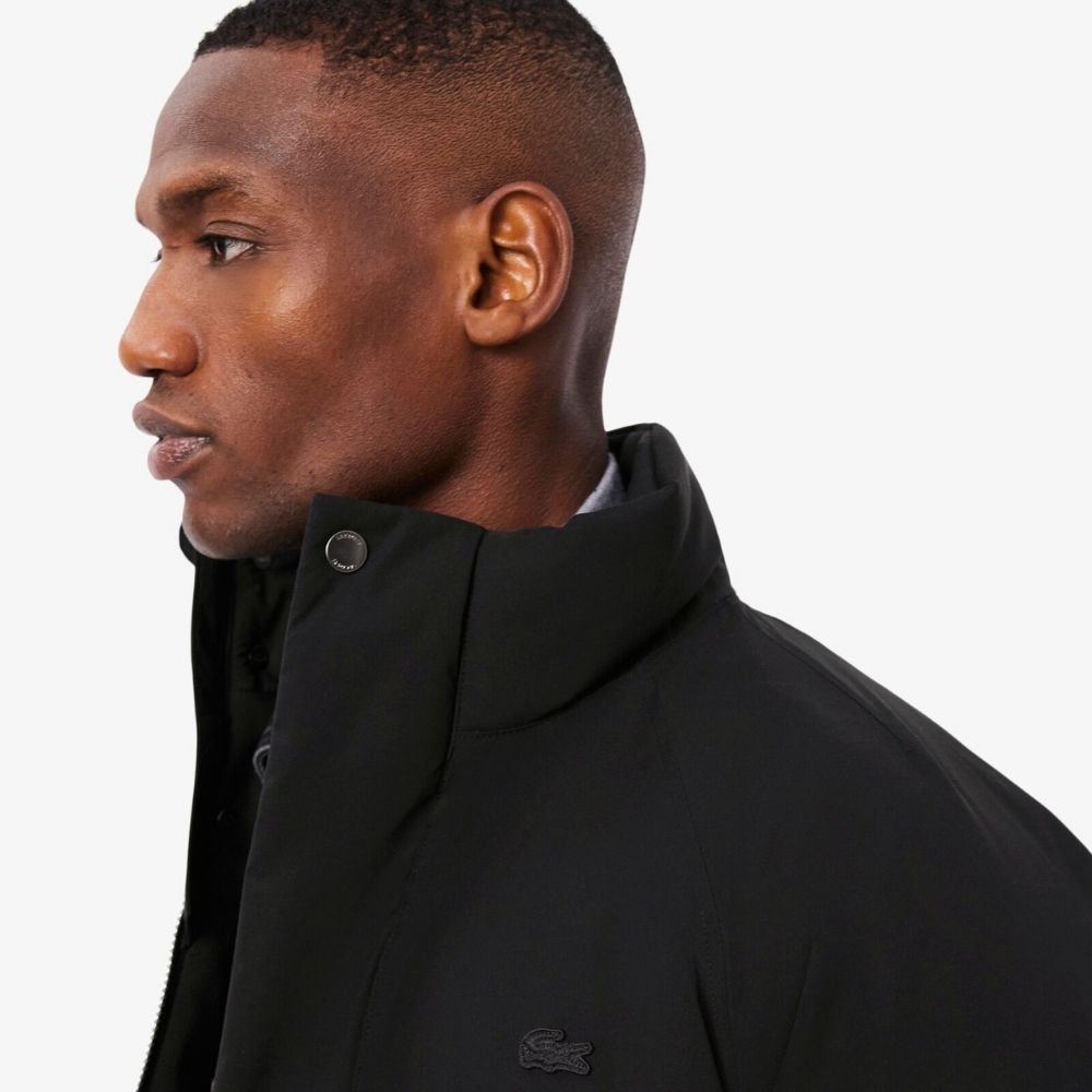 blouson noir Lacoste homme chez sport aventure à Orange