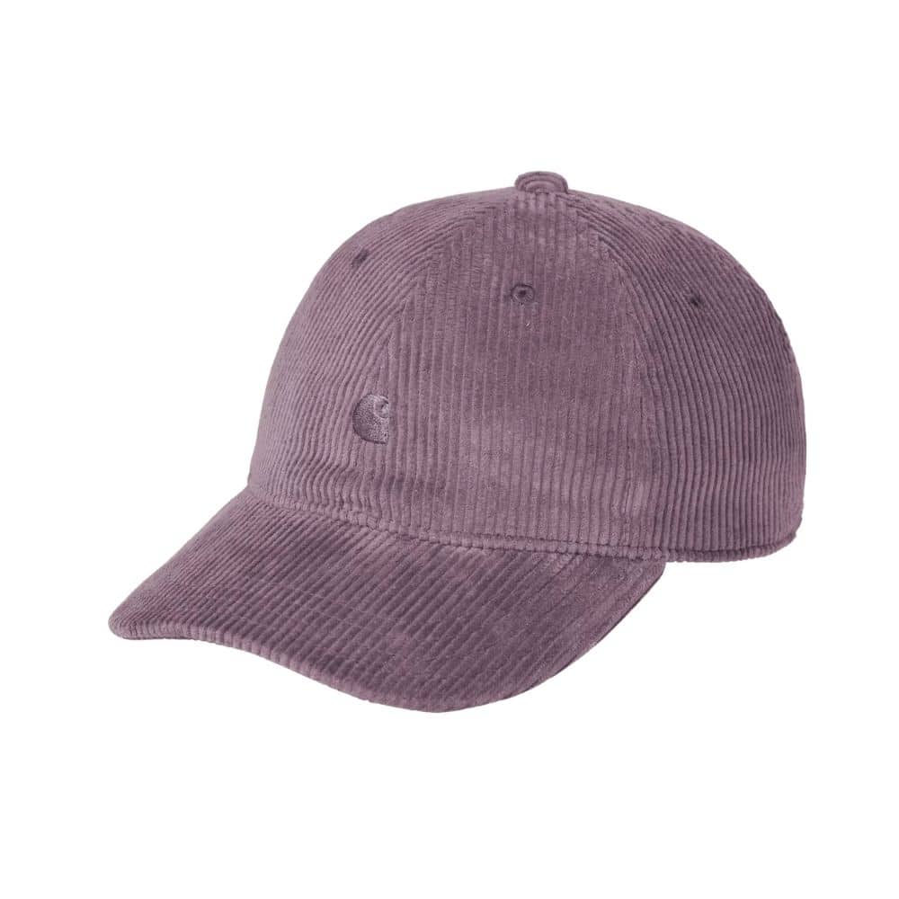 Casquette velours carhartt harlem violine phlox