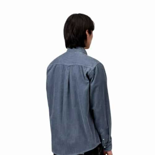 CARHARTT Madison chemise velours blue