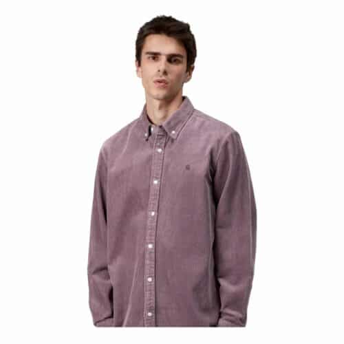 CARHARTT Madison chemise velours violine