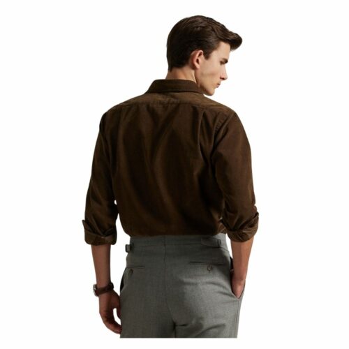 RALPH LAUREN Chemise velours brown