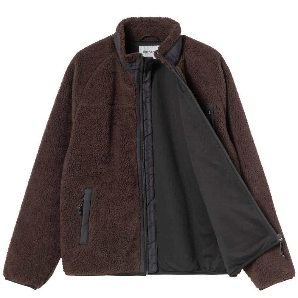 veste polaire carhartt wip marron brown palissander Prentis liner chez Sport Aventure à Orange