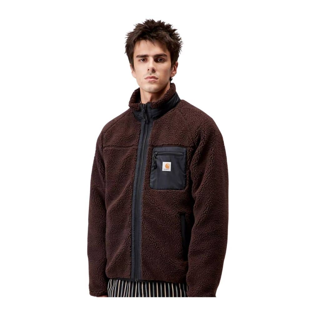 veste polaire carhartt wip marron brown palissander Prentis liner chez Sport Aventure à Orange