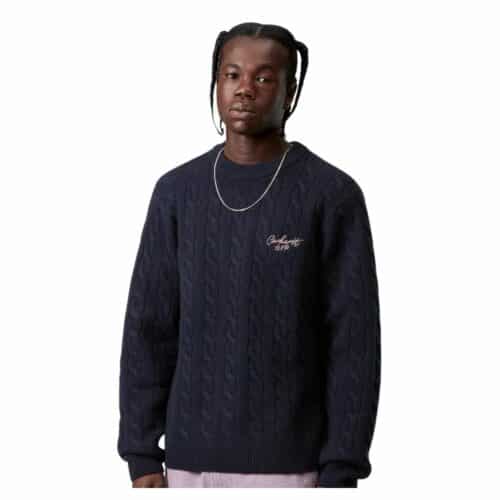 CARHARTT WIP Pull Signature navy