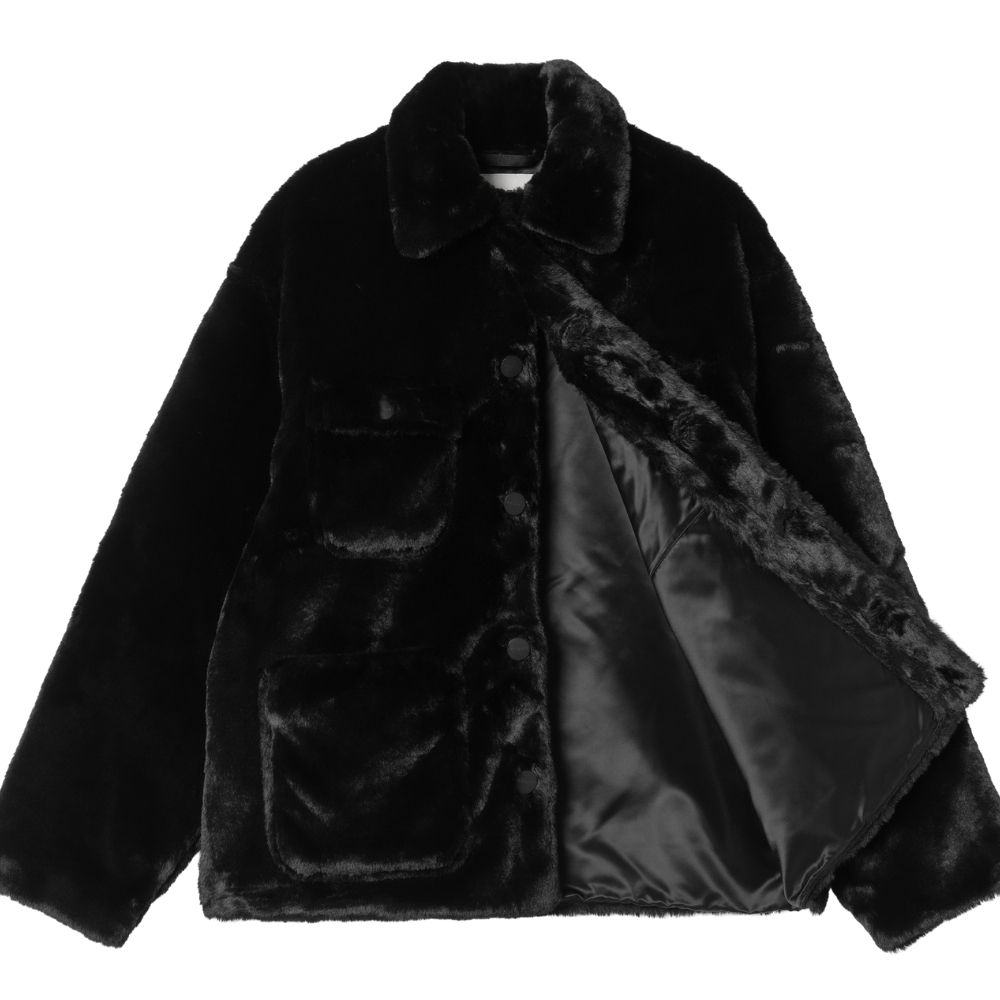 veste fourrure carhartt femme W'Olney michigan black. Veste noire carhartt femme chez sport aventure à Orange