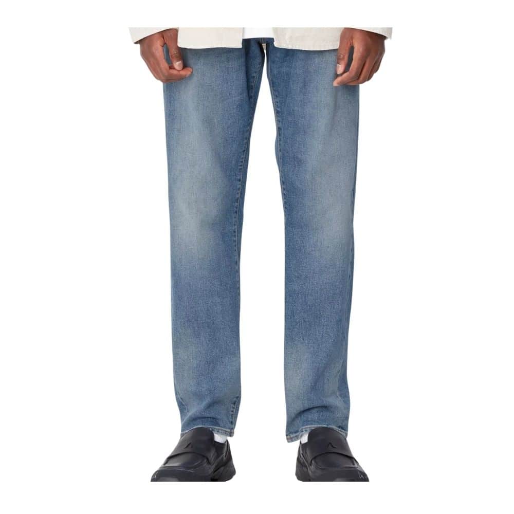 JEANS Carhartt wip homme regular klondike blue worn chez sport aventure à Orange