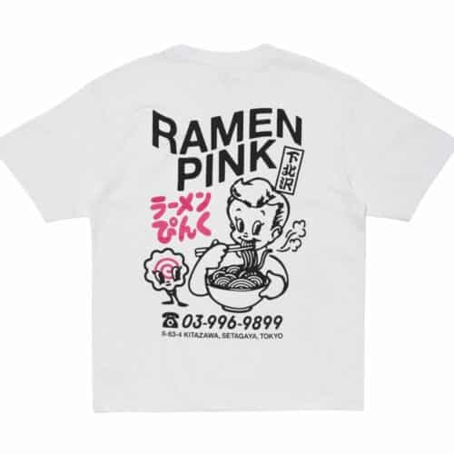 EDWIN T-shirt Ramen white