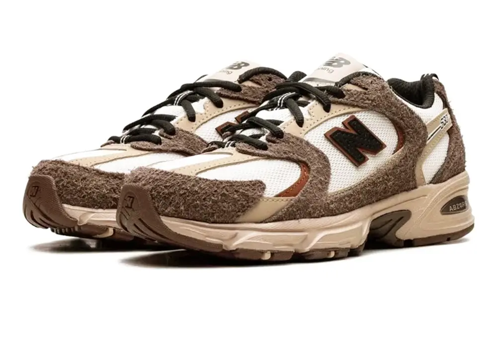 chaussures femme new balance 530 marron brown chez sport aventure à Orange