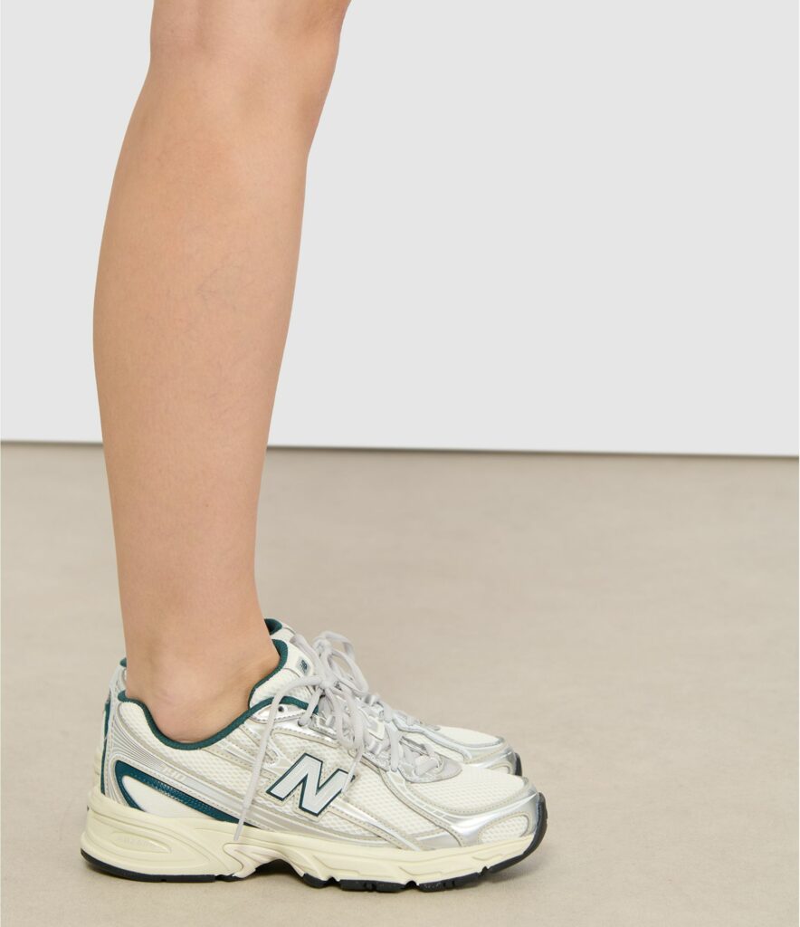 CHAUSSURES NEW BALANCE FEMME 740 WHITE GREEN chez sport aventure à Orange