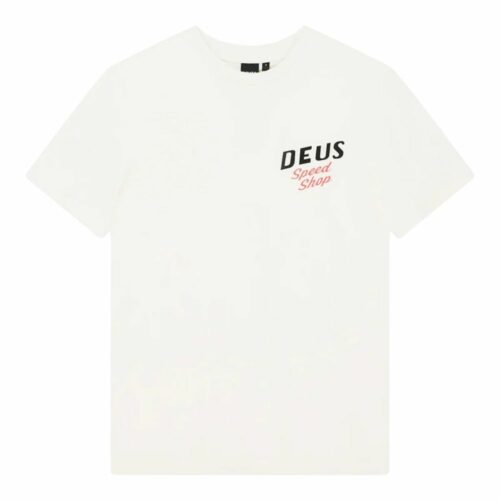DEUS t-shirt Dogleg tee dirty white