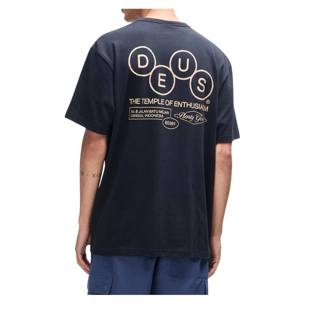 DEUS T-shirt mechanism black deus ex machina chez sport aventure à Orange