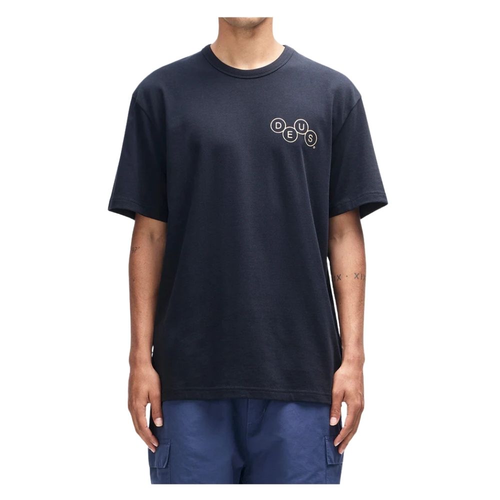 DEUS T-shirt mechanism black deus ex machina chez sport aventure à Orange