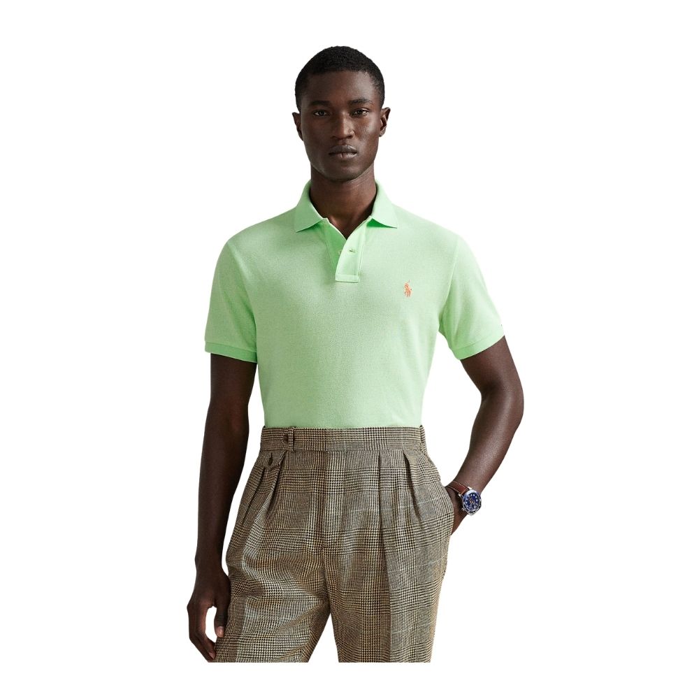 polo ralph lauren vert lime en coton chez sport aventure à Orange