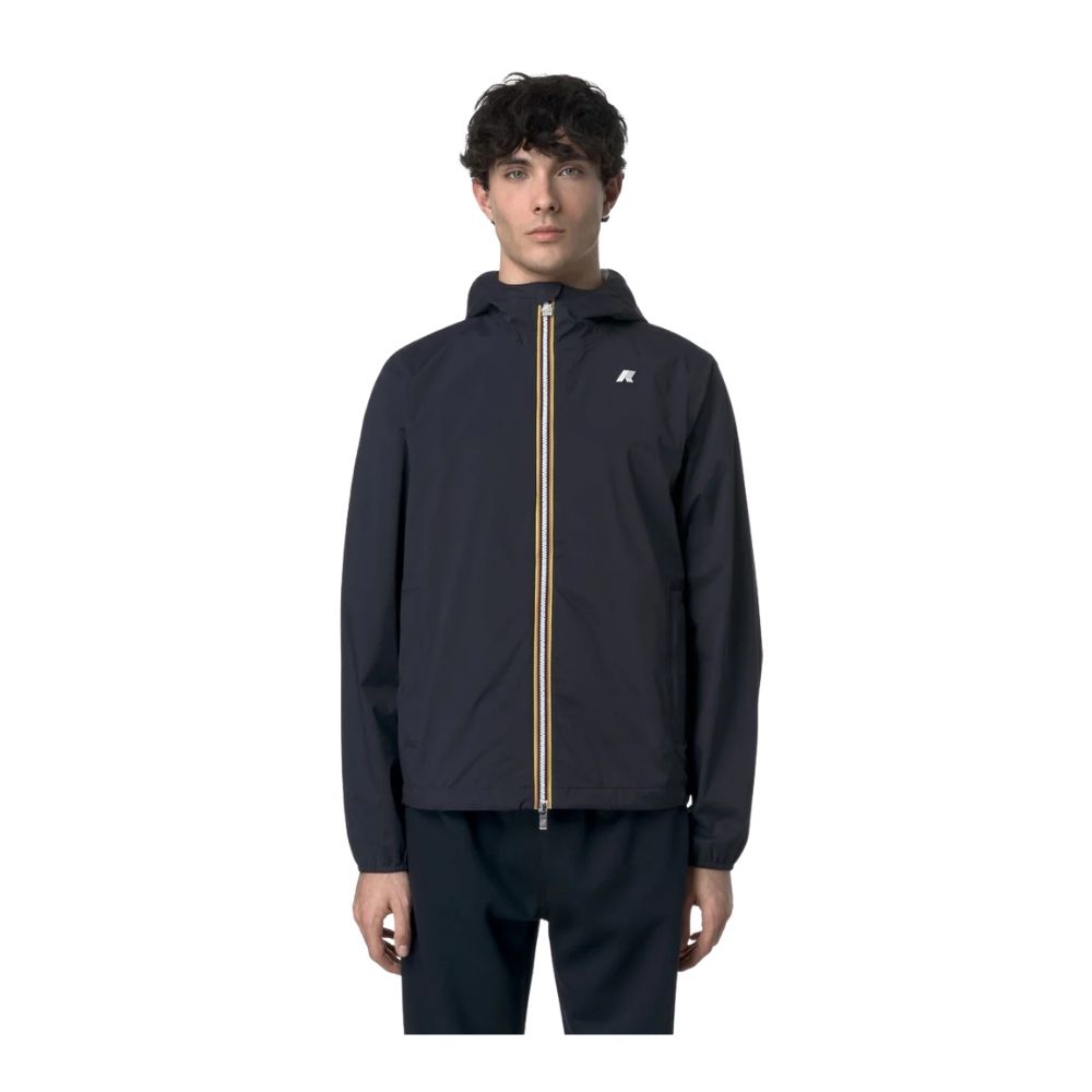 veste k-way jack nylon jersey coton à ca