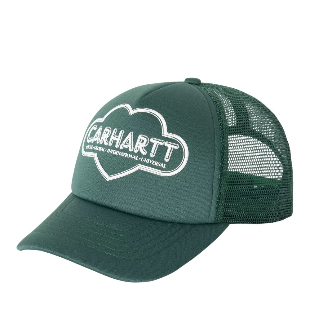 casquette carhartt cloud heart trucker green vert lily chez sport aventure à Orange
