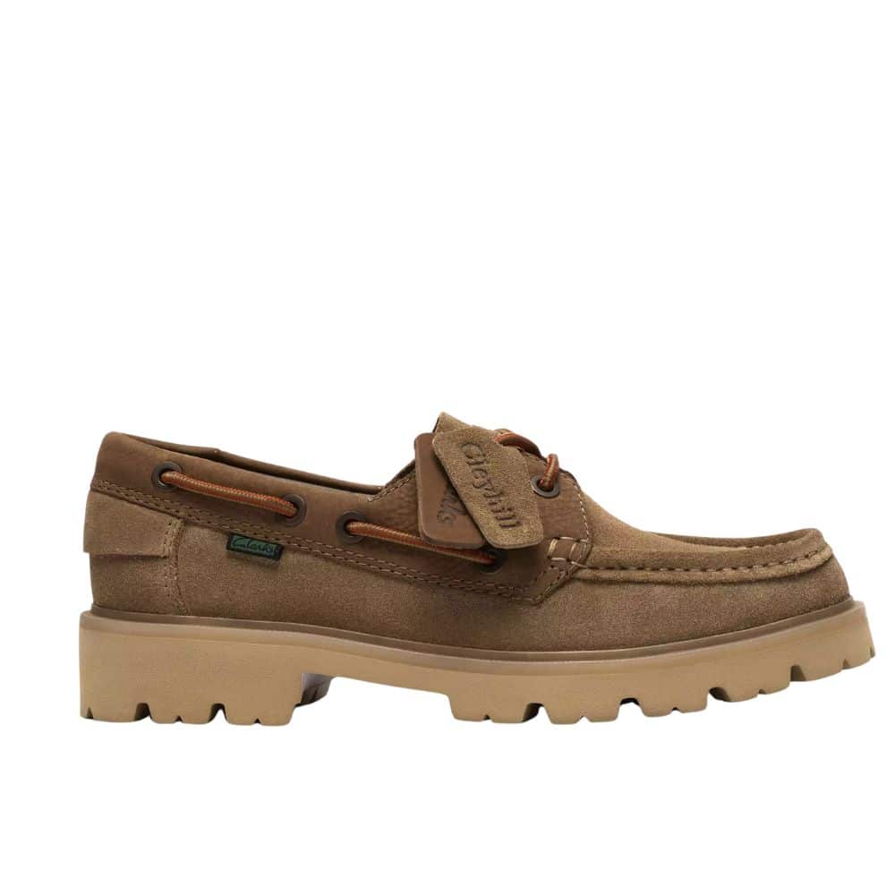 chaussures clarks cleyhill suede sable foncé pour homme chez sport aventure à Orange