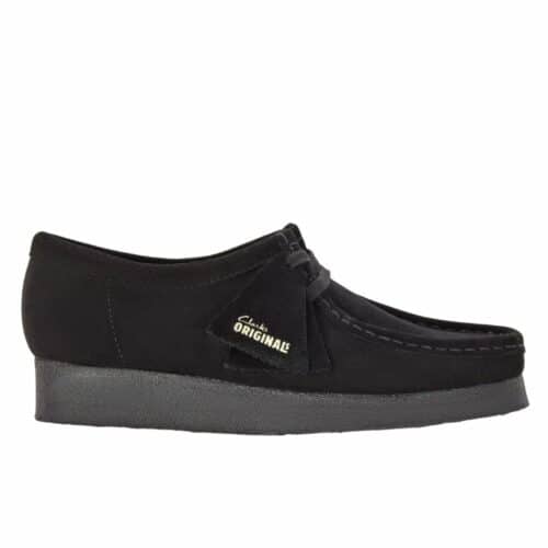 Clarks Wallabee suede noir