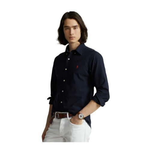 RALPH LAUREN Chemise Oxford  navy