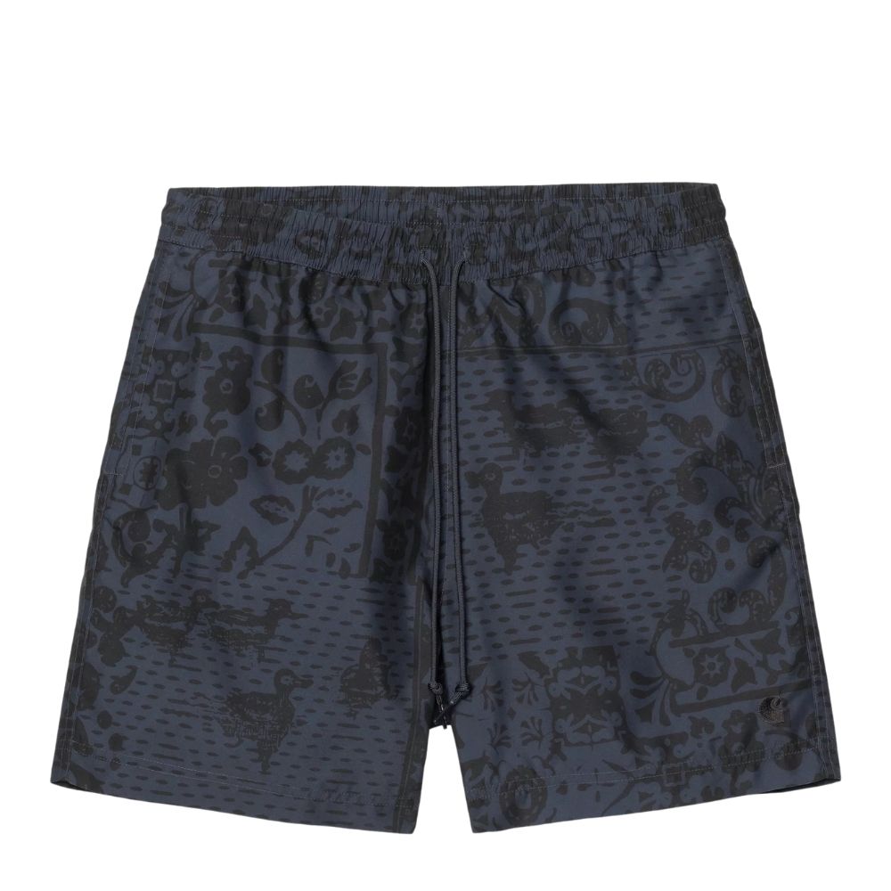 short de bain carhartt slater swim imprimé bleu chez sport aventure à Orange