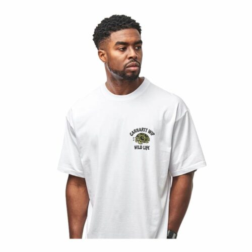 CARHARTT WIP wild life t-shirt white