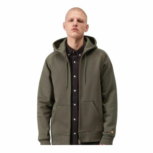 CARHARTT Hooded chase jacket leaf gold