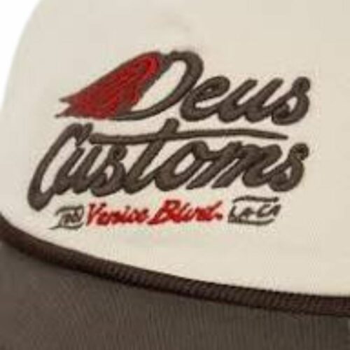 DEUS Casquette Winglet ivory bi-colore