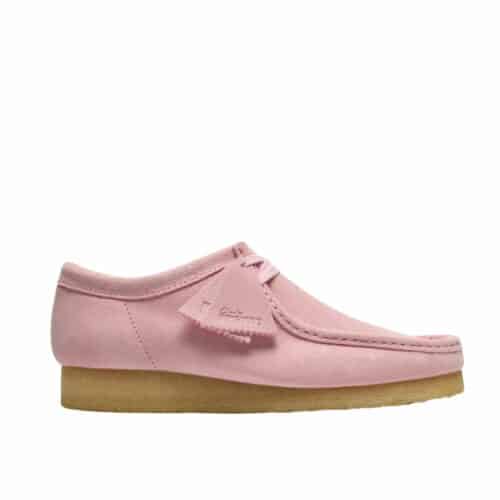 Clarks Wallabee suede rose