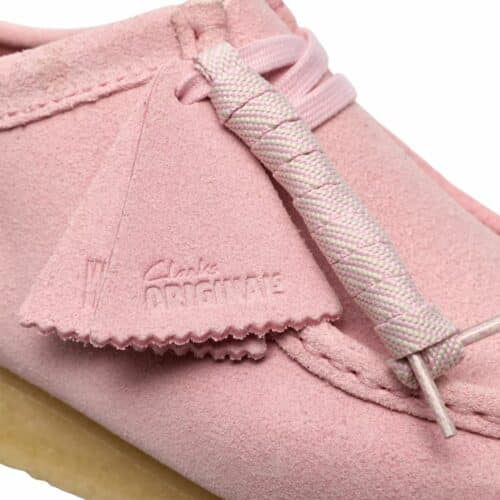 Clarks Wallabee suede rose