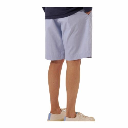 UNIVERSAL WORKS short Kennedy rayé navy