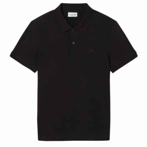 LACOSTE polo jersey à côtes buffle