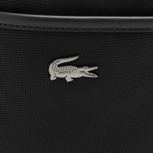 LACOSTE Sacoche horizontale moyenne noir