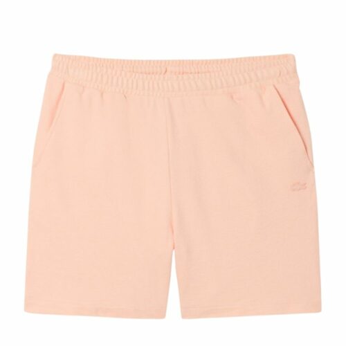 LACOSTE Short jersey texturé pêche