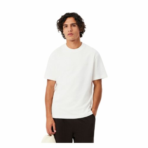 LACOSTE T-shirt jersey texturé farine