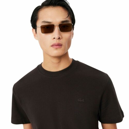 LACOSTE T-shirt jersey texturé buffle