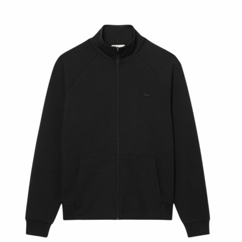 LACOSTE sweatshirt zippé noir