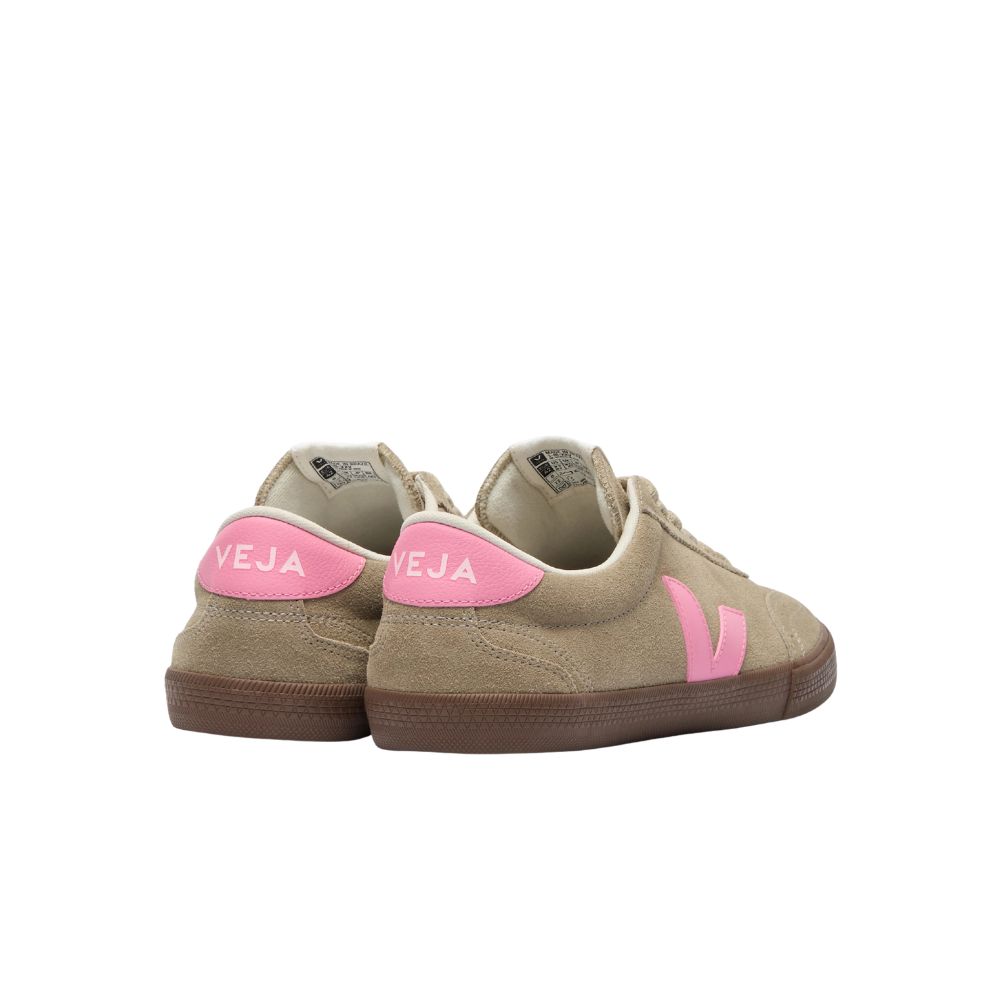 chaussures veja volley suede taupe rose chez sport aventure à Orange
