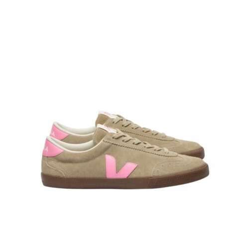 VEJA Volley suede taupe femme