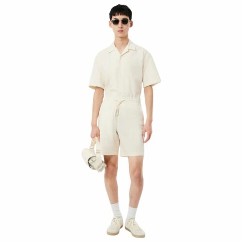 LACOSTE short seersucker beige