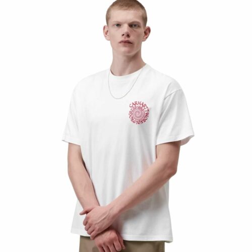 CARHARTT WIP spirals t-shirt white